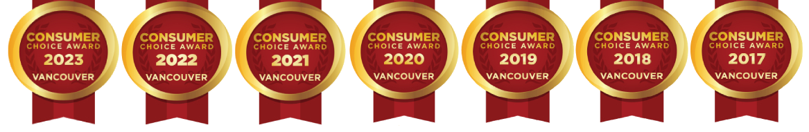 7 Year Winner Consumer Choice Award 